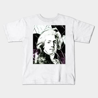 Fausto Elhuyar Black and White Portrait | Fausto Elhuyar Artwork 3 Kids T-Shirt